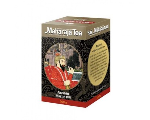 Чай Чёрный Байховый Ассам Магури Бил  Maharaja 100 г